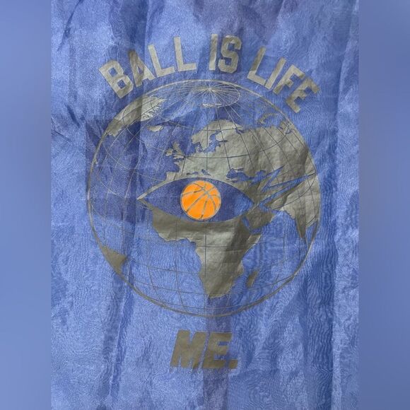 Melody Ehsani ME Button Up Mesh Shirt Women XS Blue Short Sleeve - Picture 2 of 7